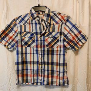 COPY - Plaid men's shirt size small - 100% cotton